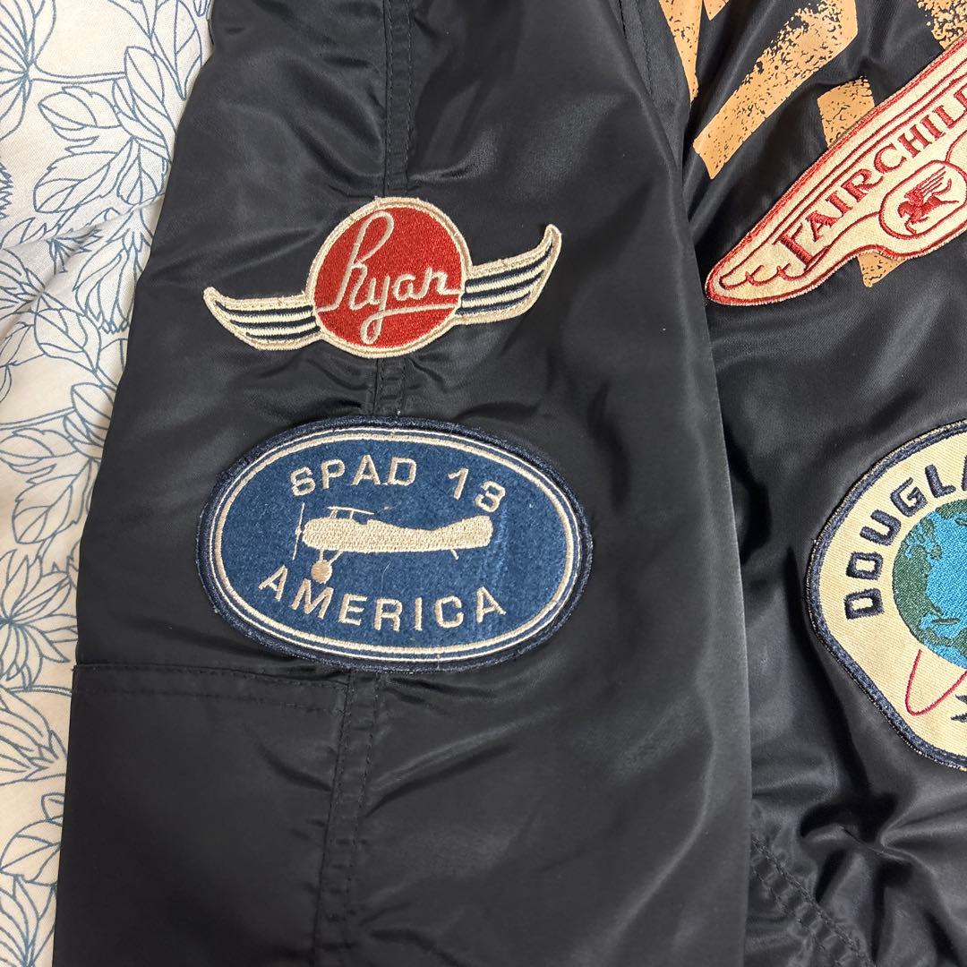 【最終値下げ】AVIREX ACC パッチド N-3B フライトジャケット