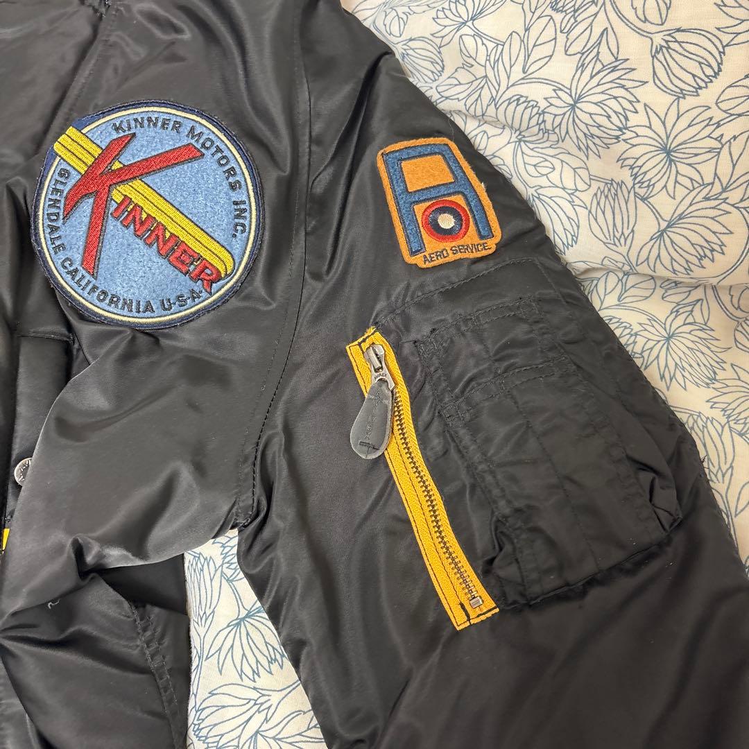 【最終値下げ】AVIREX ACC パッチド N-3B フライトジャケット