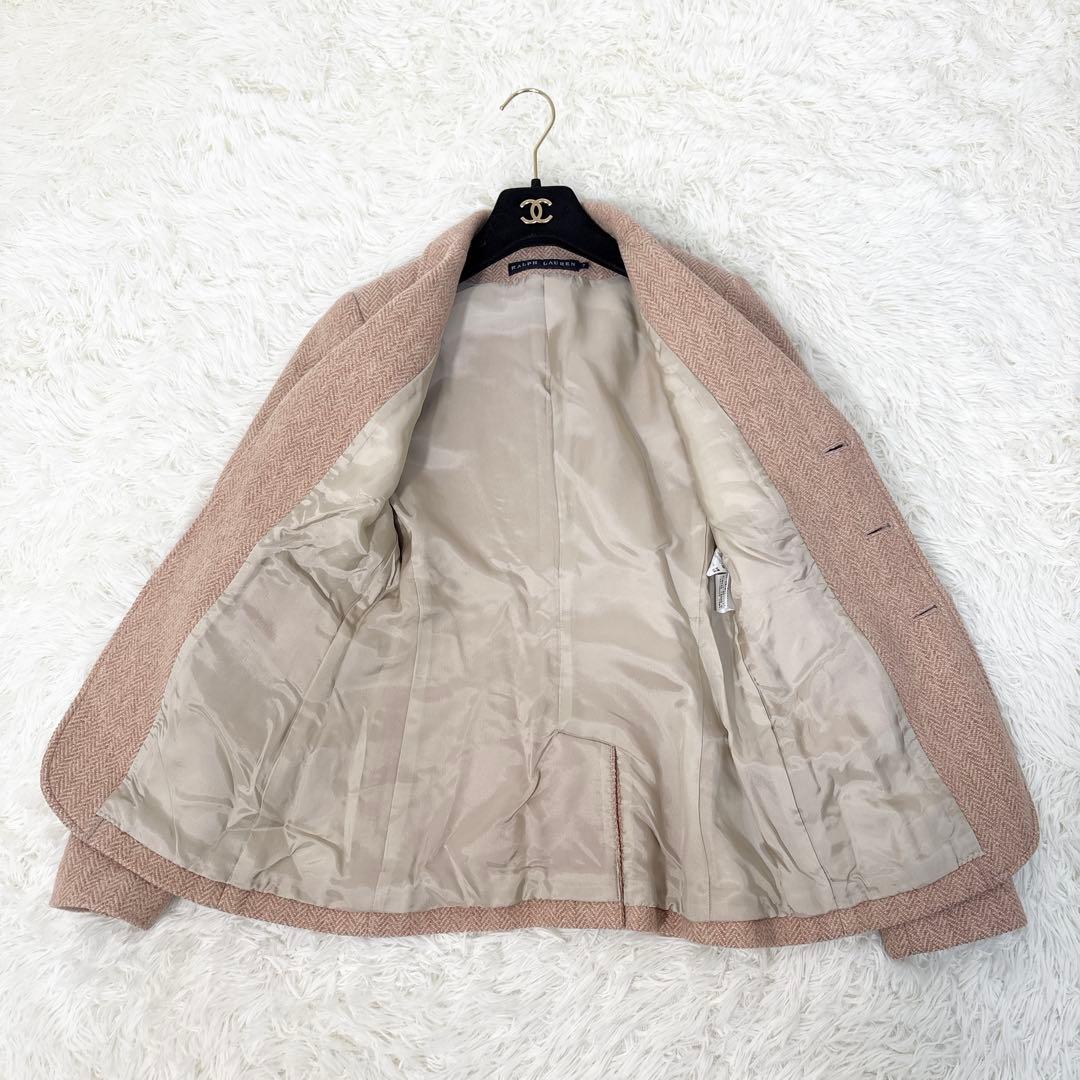 aaakira ラルフローレン テーラードジャケット ヘリンボーンS