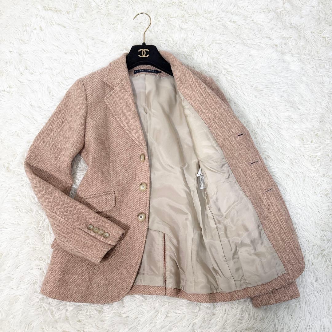 aaakira ラルフローレン テーラードジャケット ヘリンボーンS