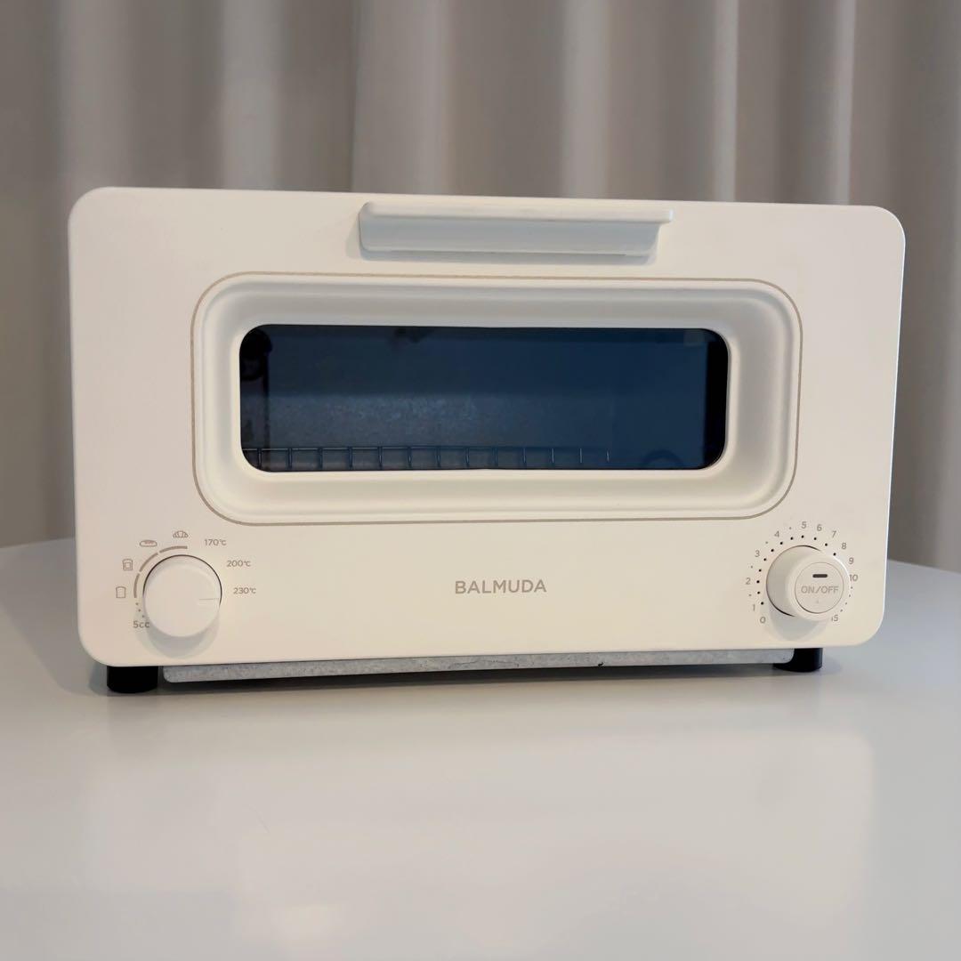 BALMUDA トースター ホワイト 取扱説明書付き