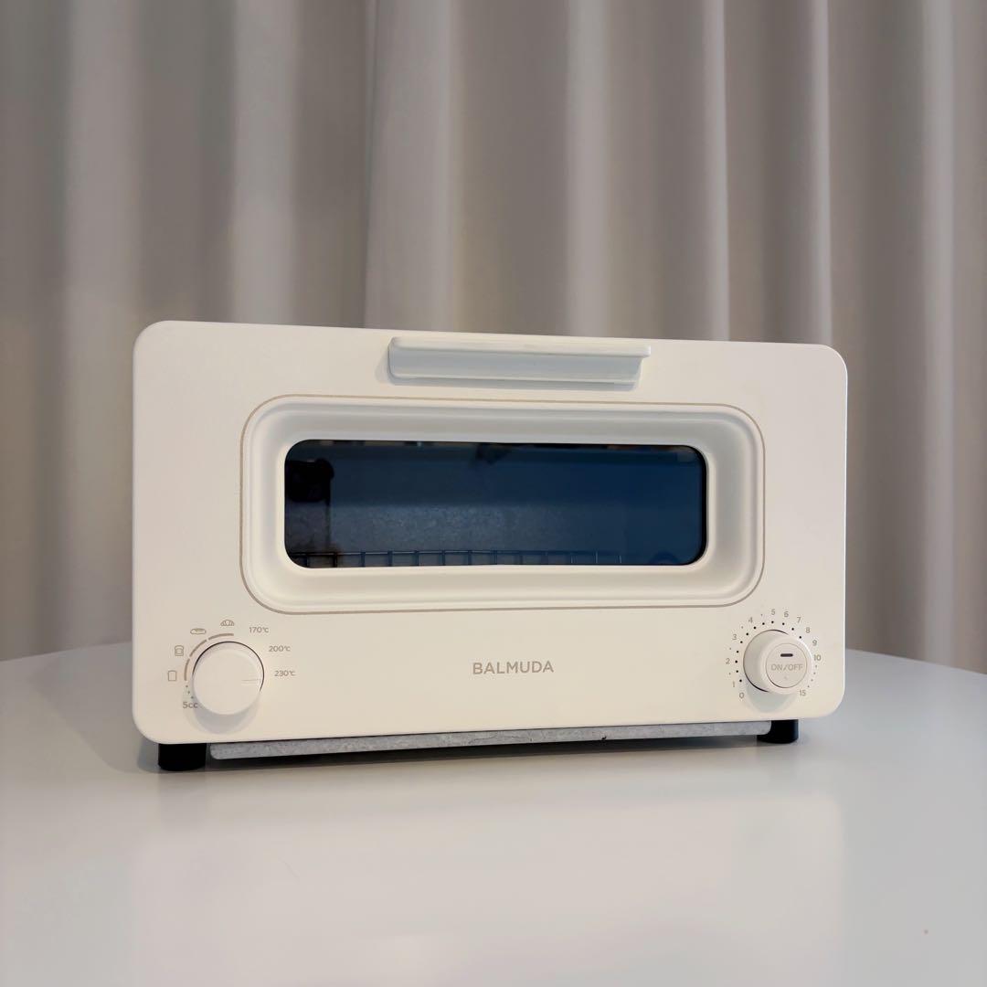 BALMUDA トースター ホワイト 取扱説明書付き