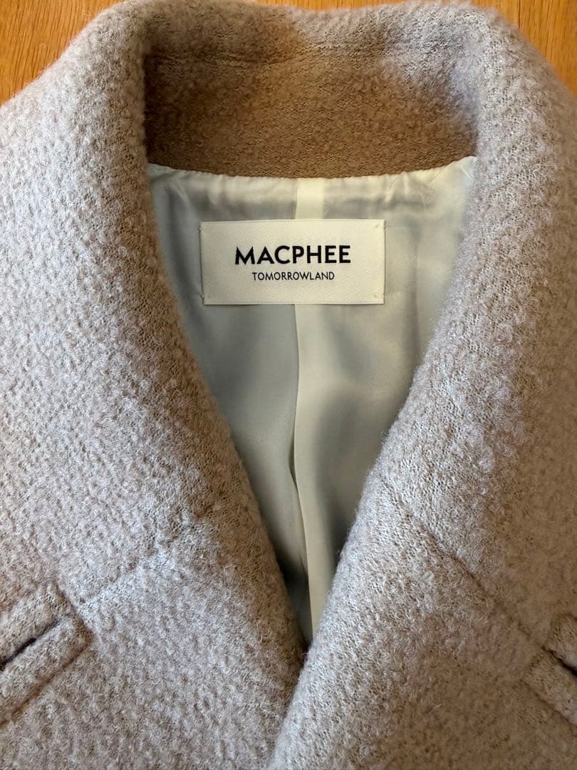 値下！MACPHEE☆ブークレーダブルコート☆今季☆試着のみ☆1/13まで！