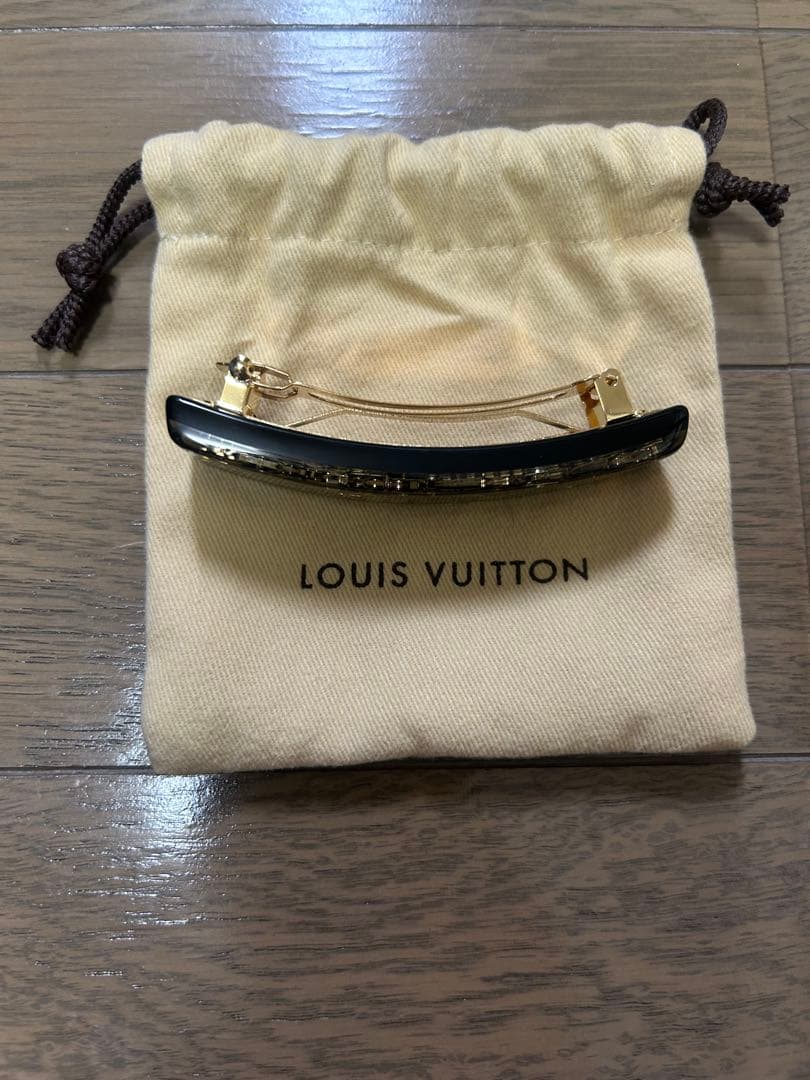 ルイヴィトン バレッタ ブラック 美品