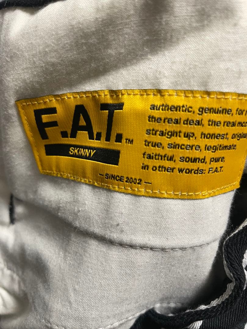 FAT×REDKAP ストライプパンツ