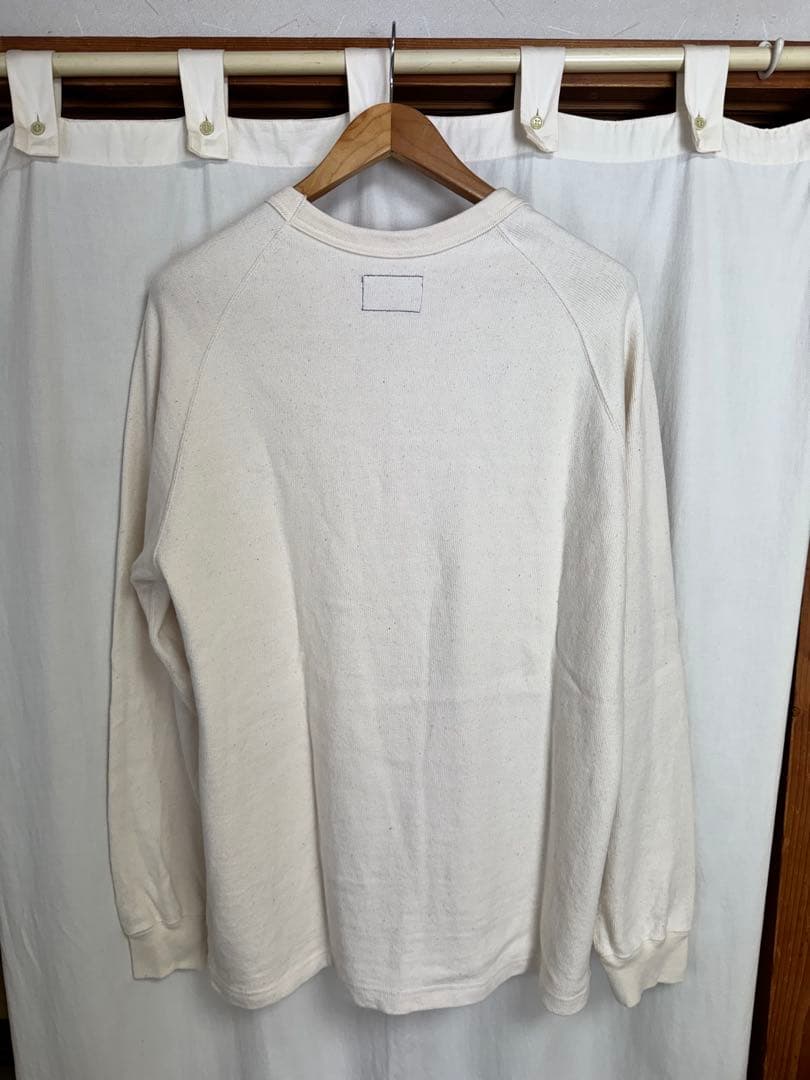 TNFPL フィールド ロング スリーブ グラフィック ティー ナチュラル L