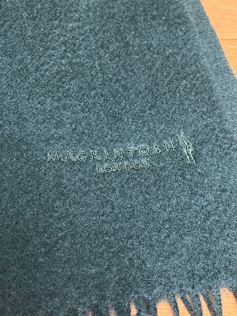 ※専用　　マッキントッシュロンドン　カシミア100% マフラー ダークグリーン