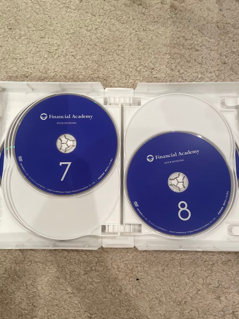 株式投資教材ファイナンシャルアカデミーDVDのみ