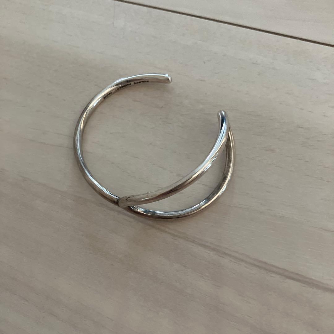 美品　フィリップオーディベール　バングル　SV925 アローズ　シルバー