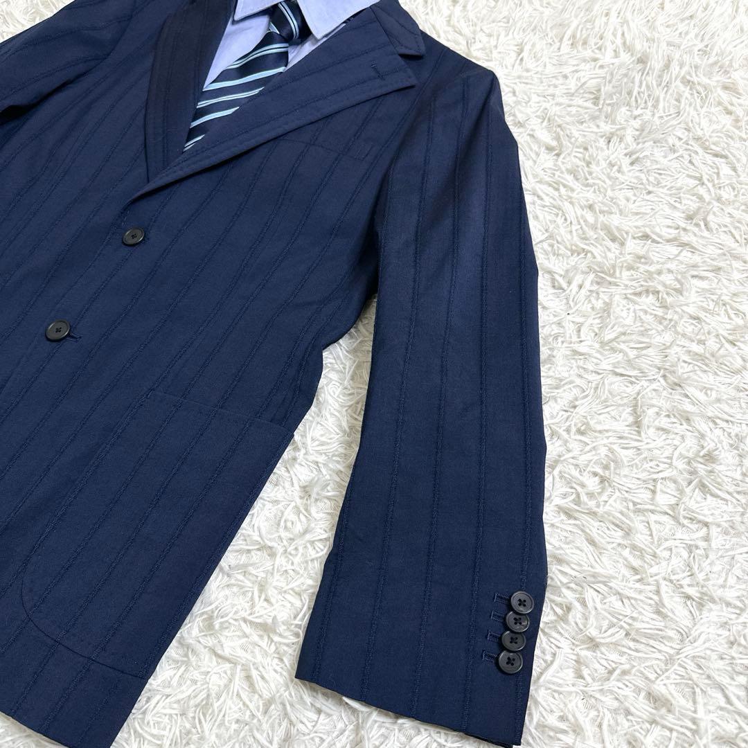 ✨高級✨　高身長　165 フォーマル　4点　卒業式　卒服　ネイビー　高級　男の子