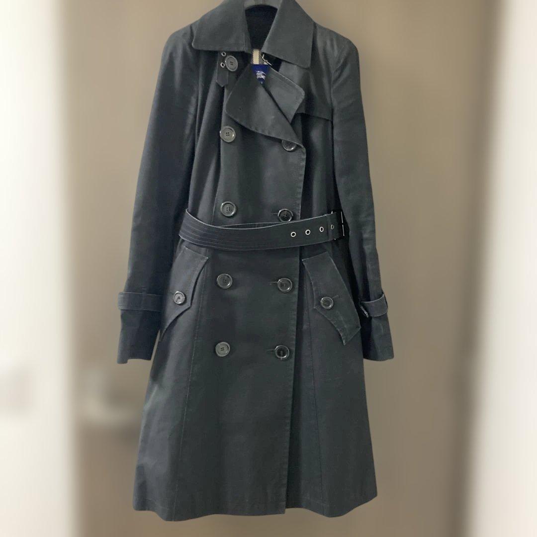 【JP28】BURBERRY BLUE LABEL トレンチコート 40