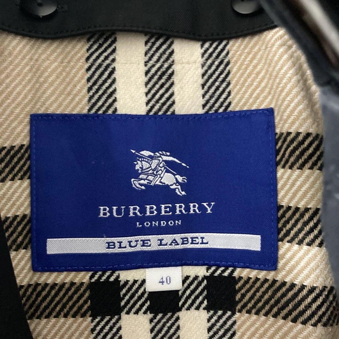 【JP28】BURBERRY BLUE LABEL トレンチコート 40