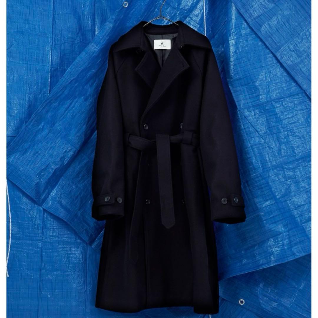 ゆ*う様 【Ameno Auro/アメノアウロ】メルトントレンチコート