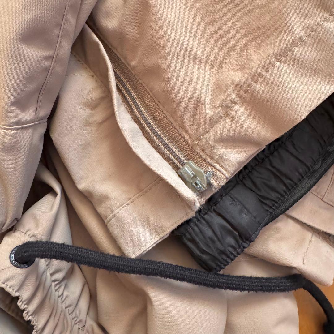 USS2 オストゥー★スノーボードウェア上下セット M ベージュ韓国