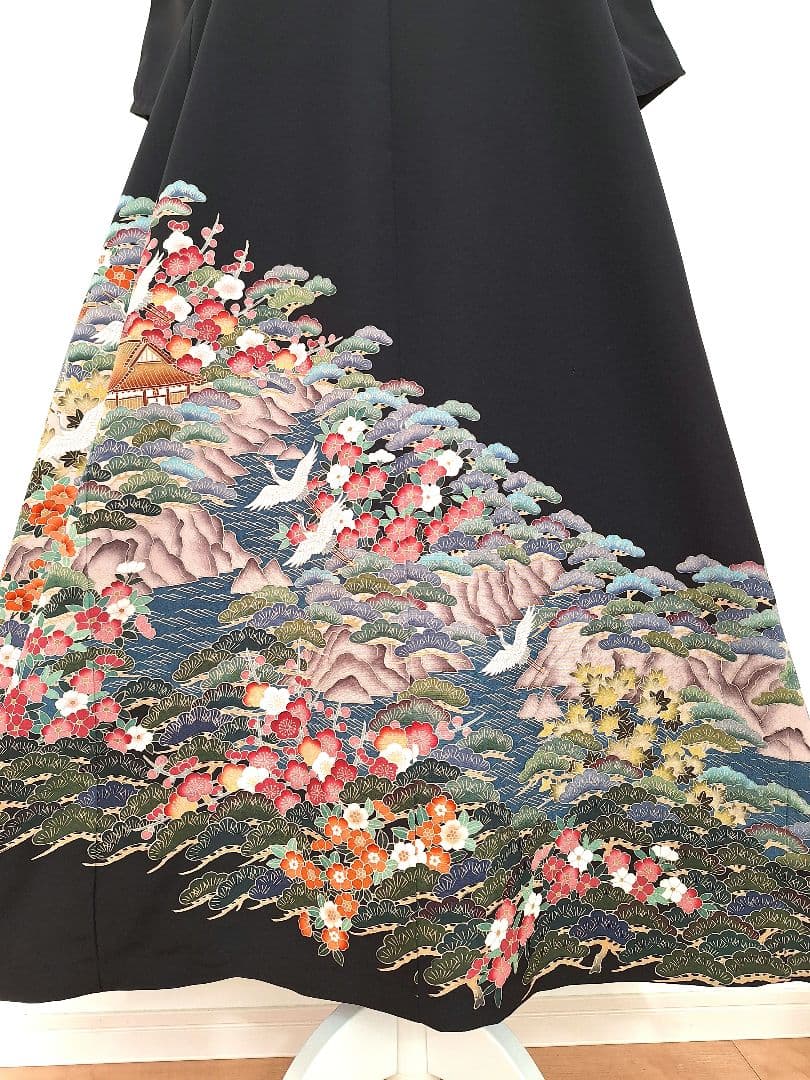 着物リメイクワンピース3668