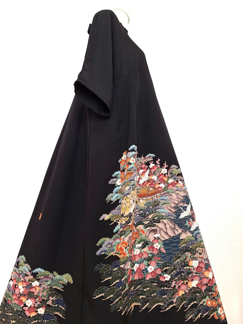 着物リメイクワンピース3668