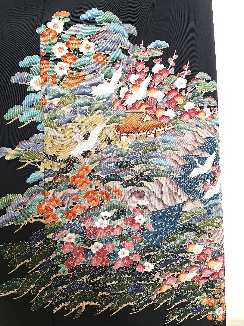 着物リメイクワンピース3668