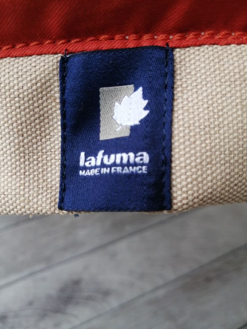 希少 ラフマ lafuma 無重力チェア 折りたたみリクライニングチェア 赤