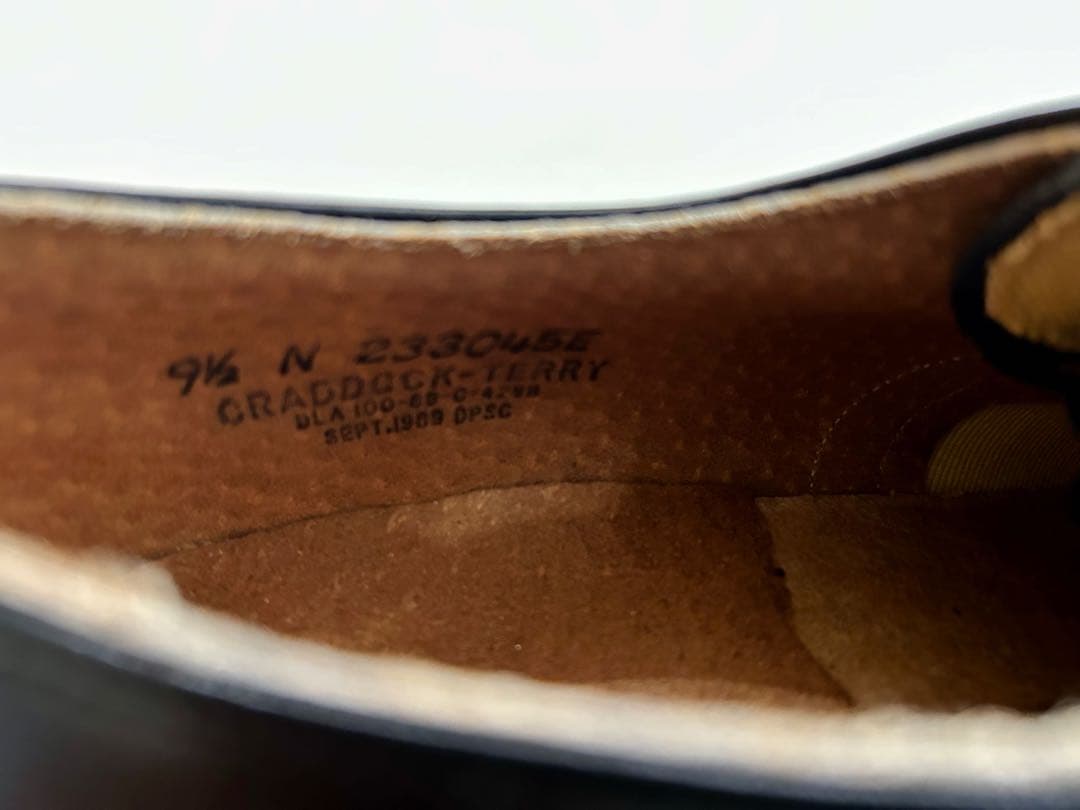 箱付デッドストック 1989年 US Navy Service Shoes