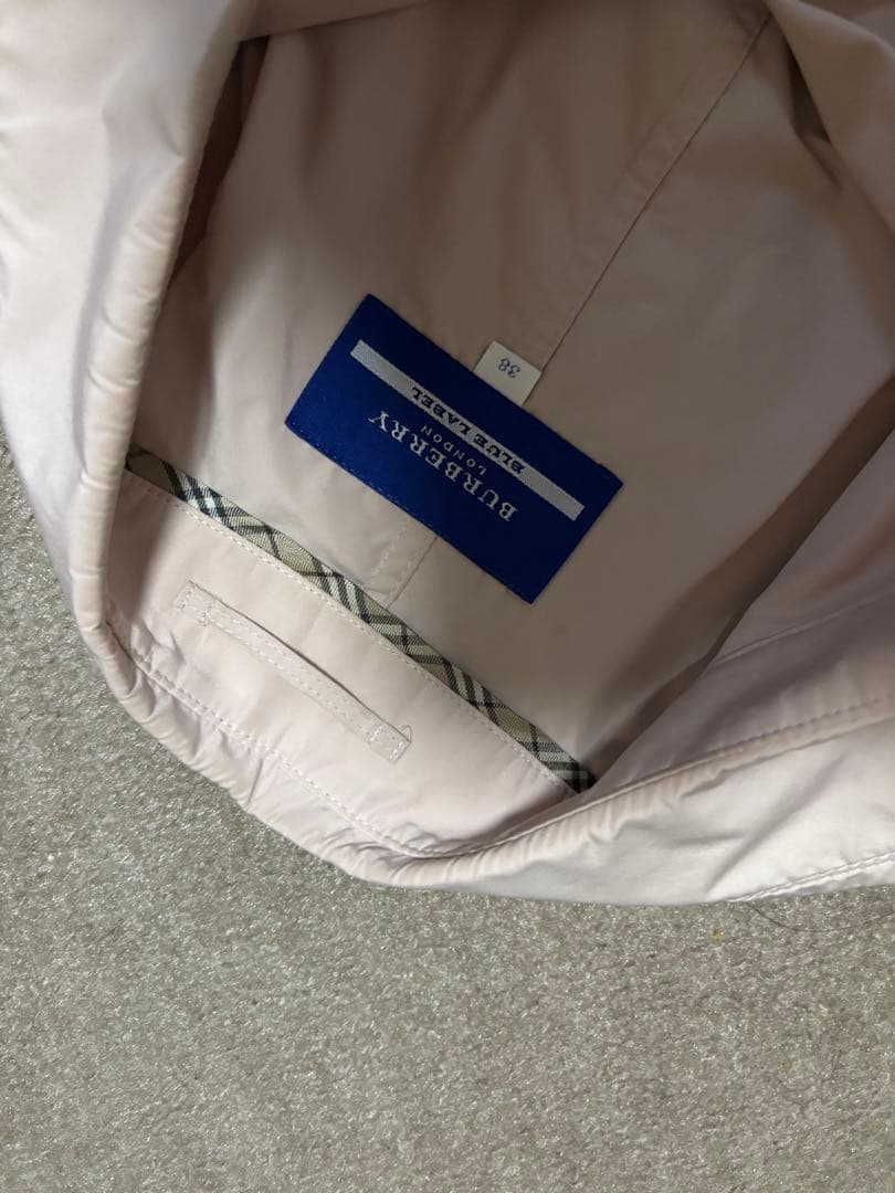 Burberry ベージュピンク トレンチコート