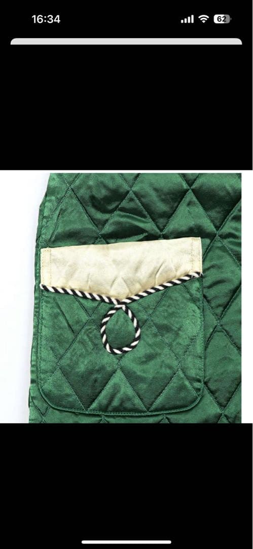 アルビgotoHollywood刺繍キルティングガウンコート