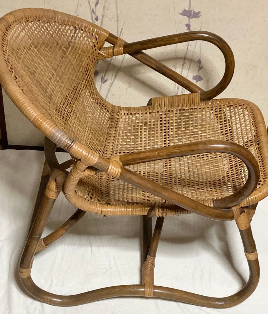 エトセトラ！　【アンティーク】 籐ラタン チェア②