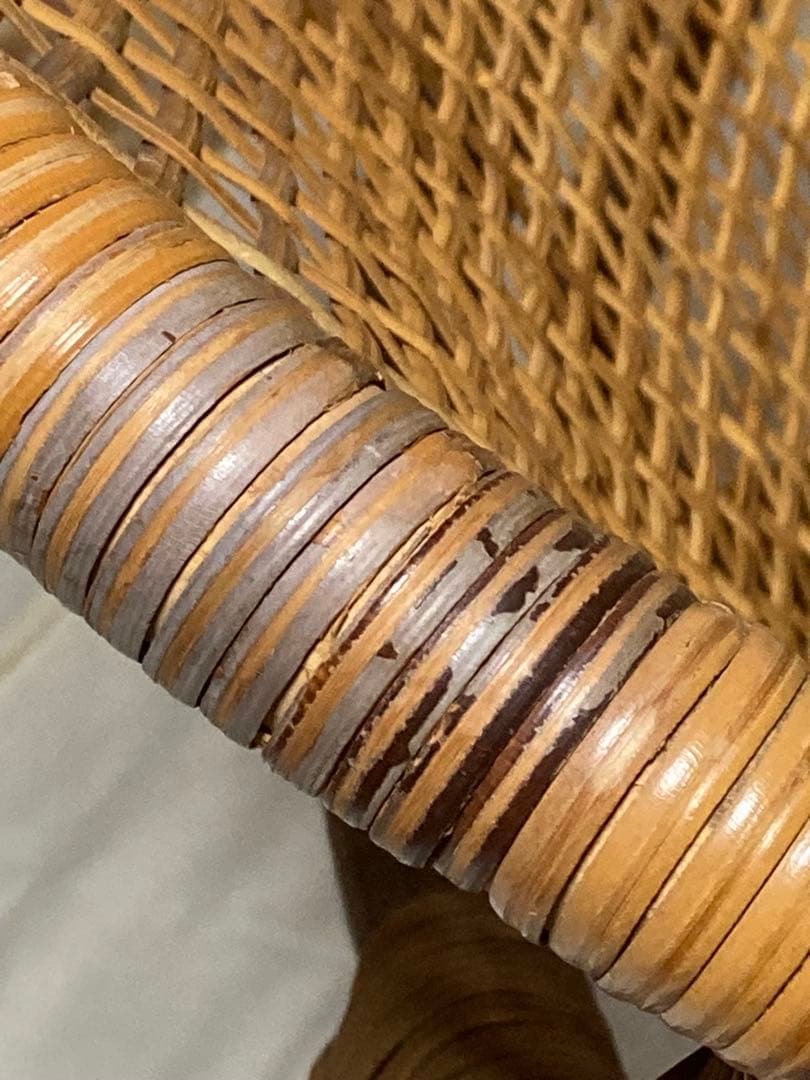 エトセトラ！　【アンティーク】 籐ラタン チェア②