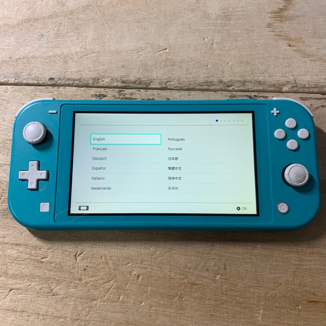 動作確認済み　Nintendo Switch Lite 本体のみ　ターコイズ