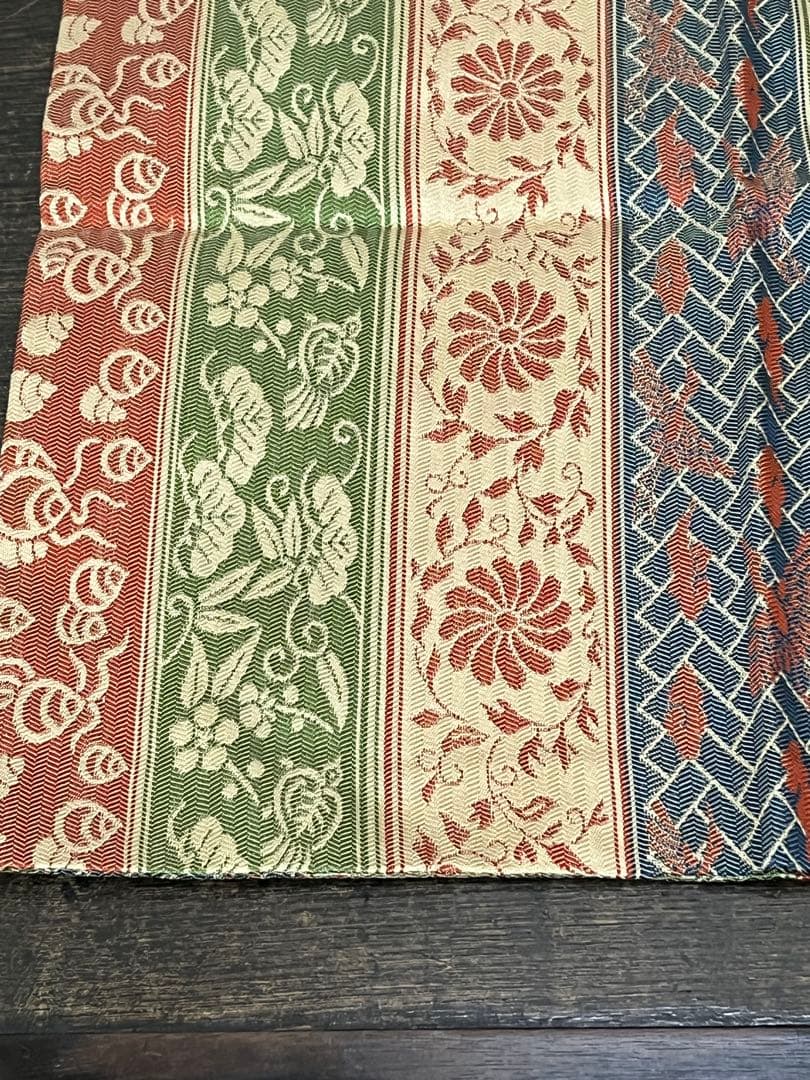 土田友湖　『而妙斎好　㐂寿フクサ』　帛紗　ふくさ　茶道具　共箱　正絹