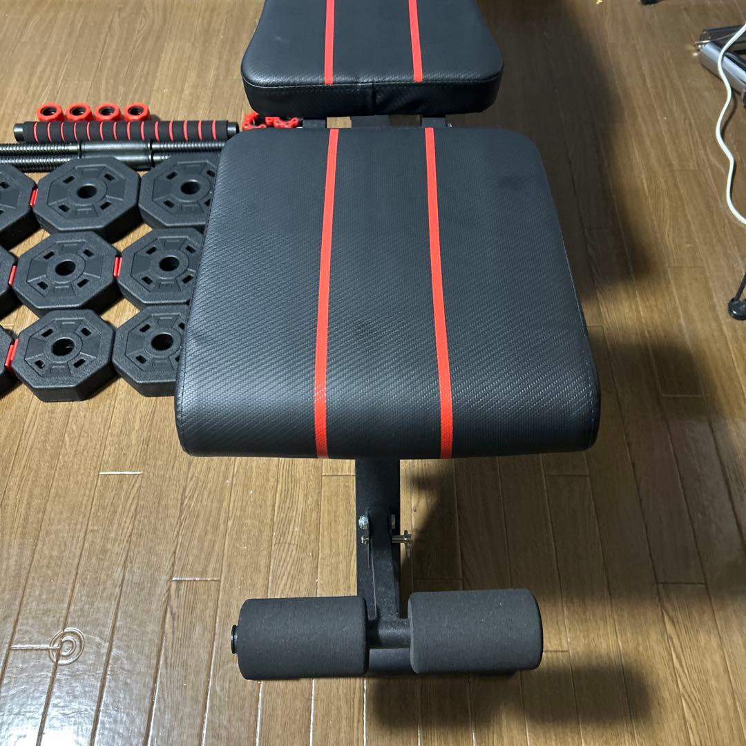 GOODJUMP フラットベンチとウェイトセット