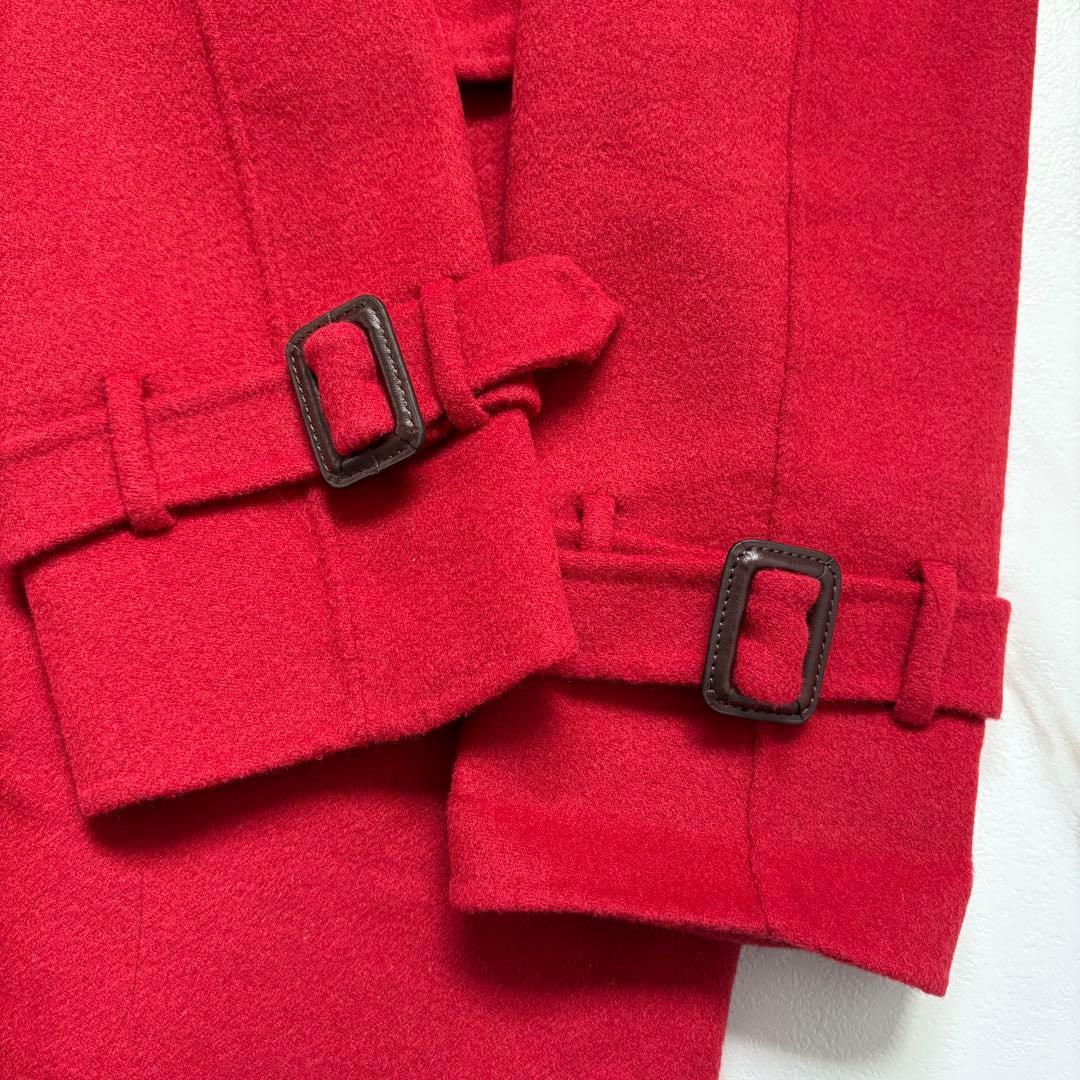 未使用級◆マックスマーラ クチートアマーノ ダブルフェイス ロング コート L