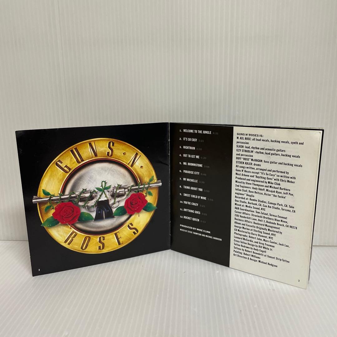 ガンズ・アンド・ローゼズ「アペタイト・フォー・デストラクション」　発禁ジャケット