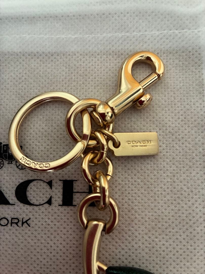 【新品】コーチ　さくらんぼ　キーホルダー　チェリー　バッグチャーム
