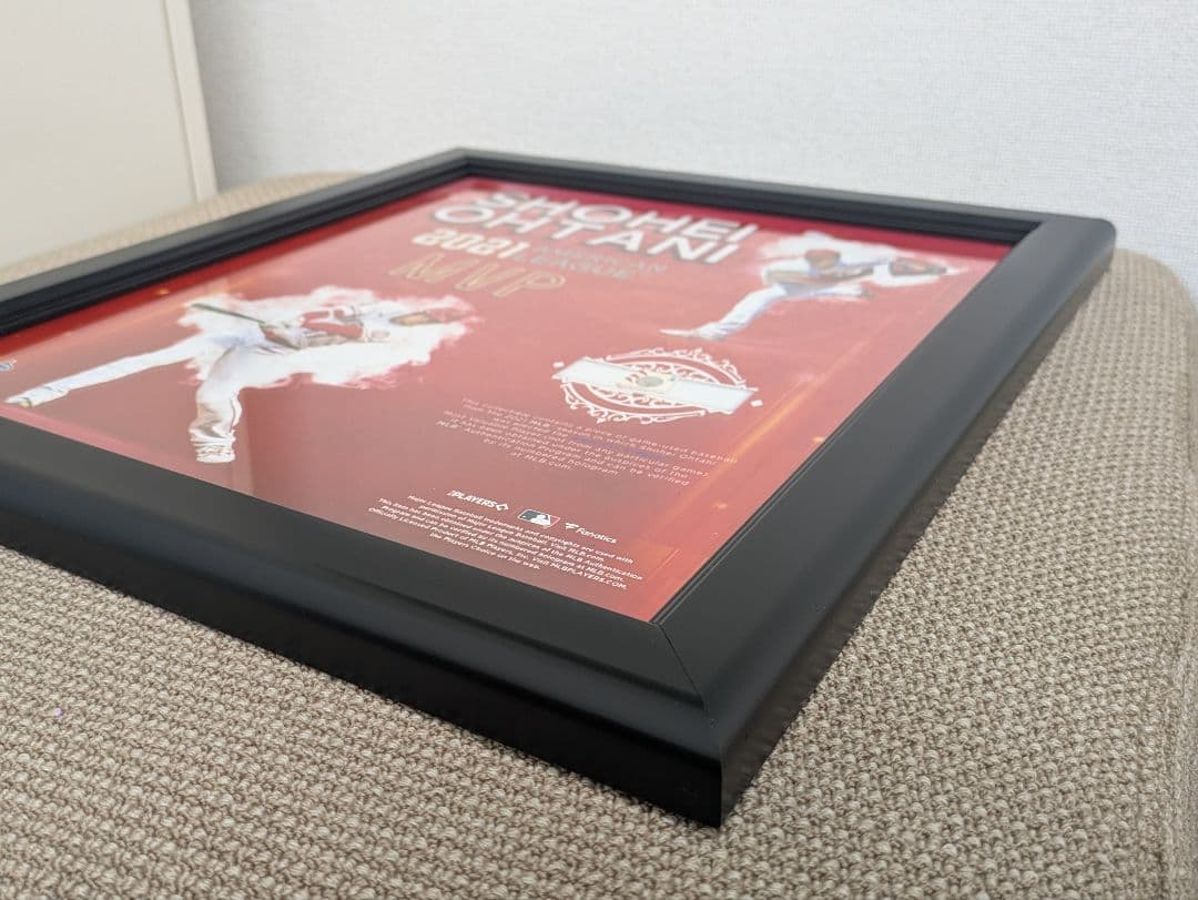 SHOHEI OHTANI 2021 MVP 記念品　フォトフレーム　大谷翔平