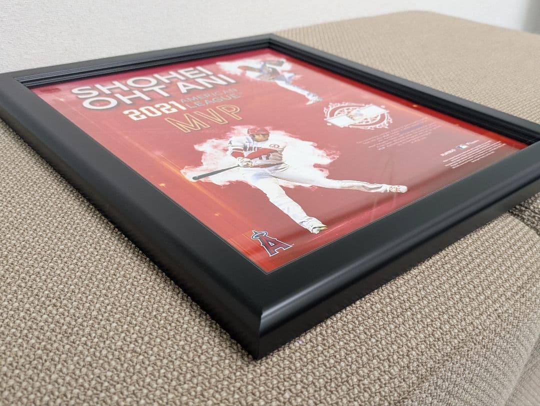 SHOHEI OHTANI 2021 MVP 記念品　フォトフレーム　大谷翔平