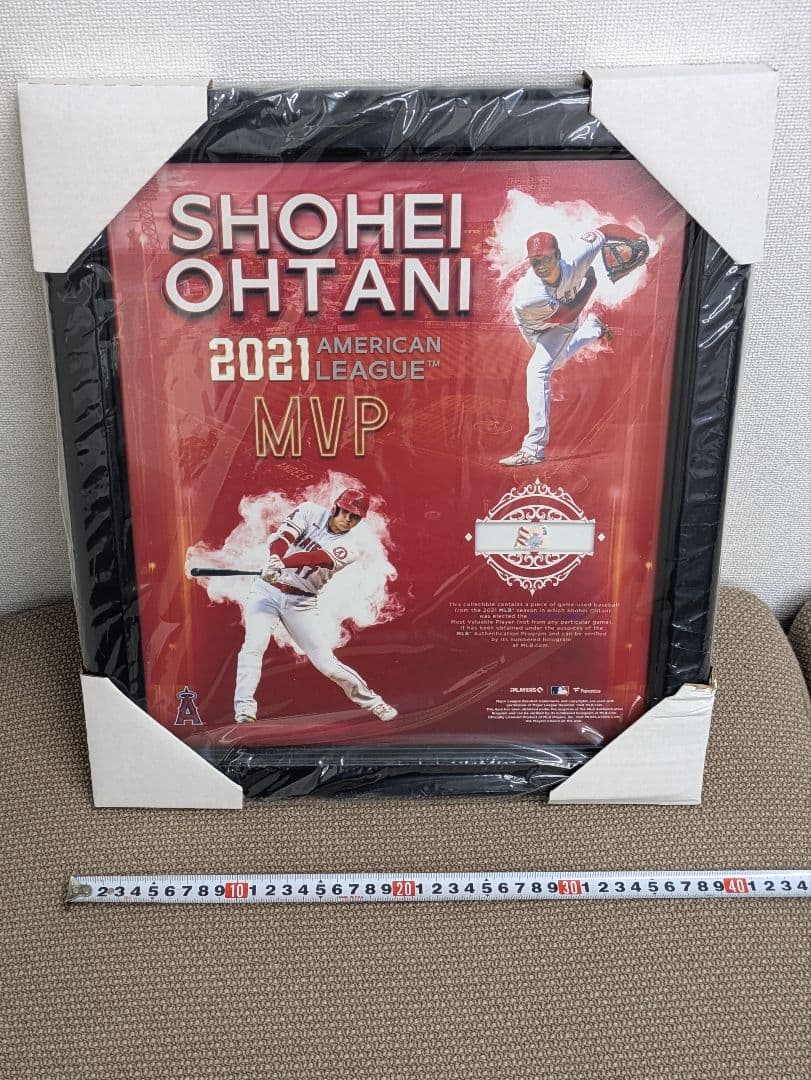SHOHEI OHTANI 2021 MVP 記念品　フォトフレーム　大谷翔平