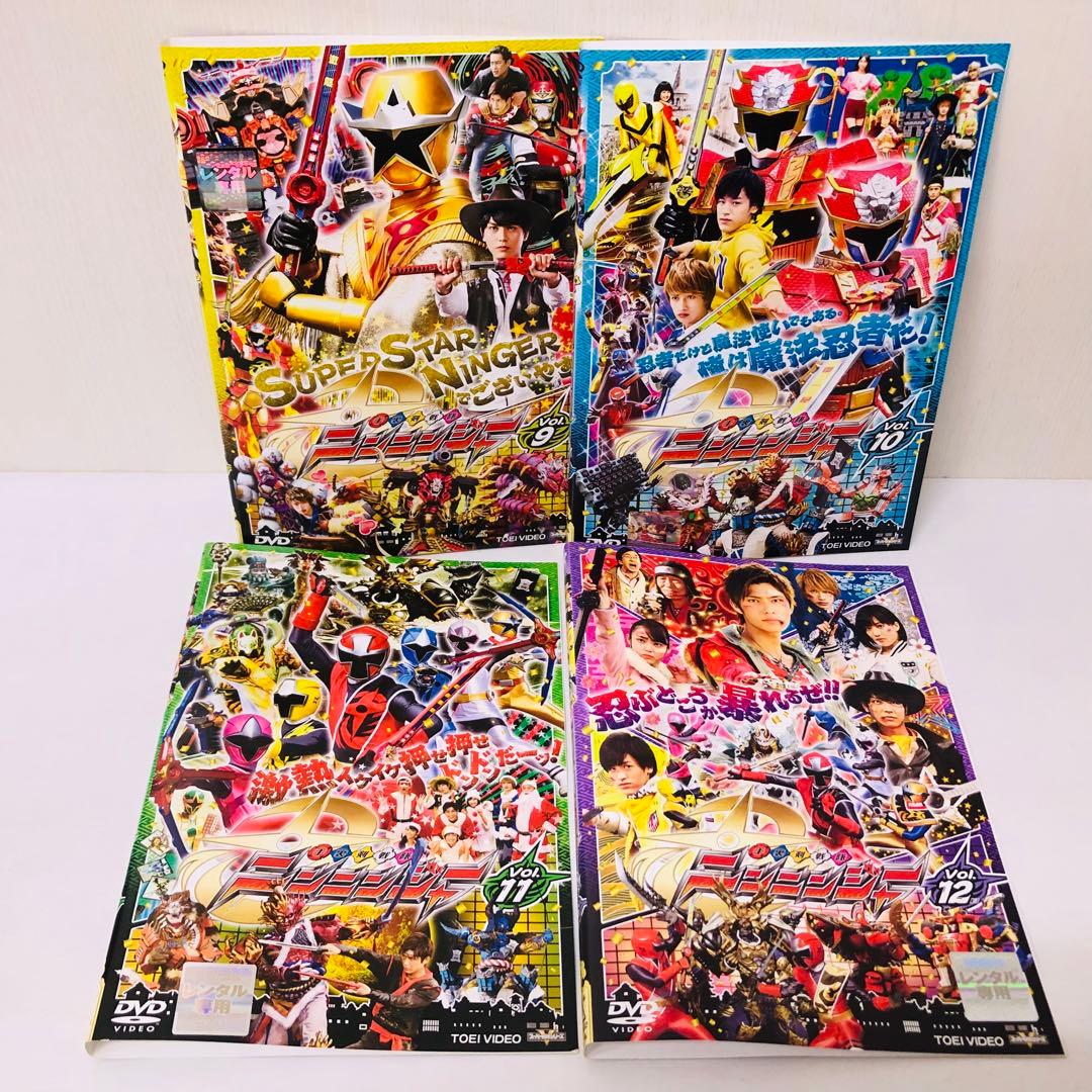 手裏剣戦隊ニンニンジャー　DVD全巻セット　合計14枚　TV本編+SP+映画