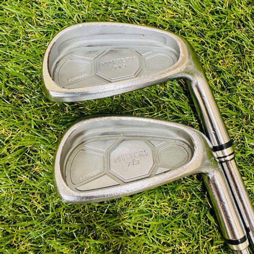 【地クラブ】ミステリー アイアンセット MYSTERY 713　軟鉄 5本