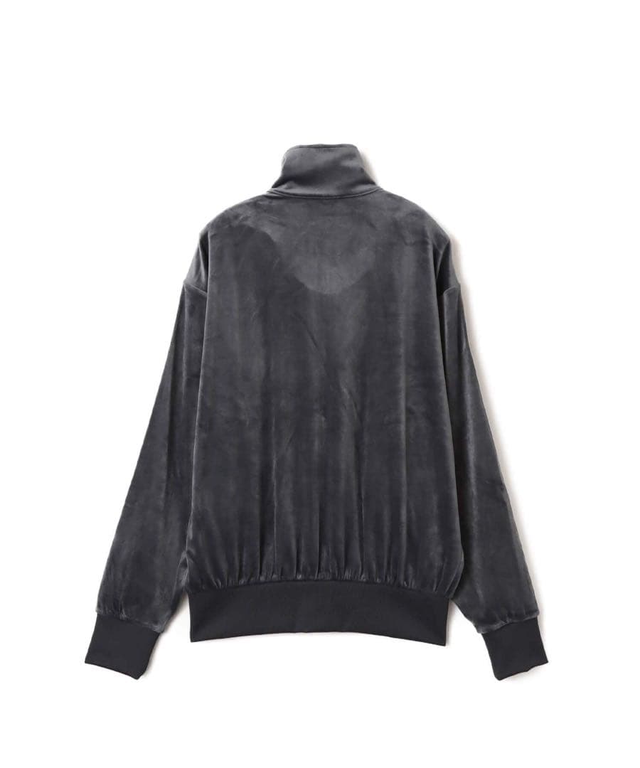 新品XS】当日発送アディダス　ファイヤーバード ベロアトラックトップ グレー