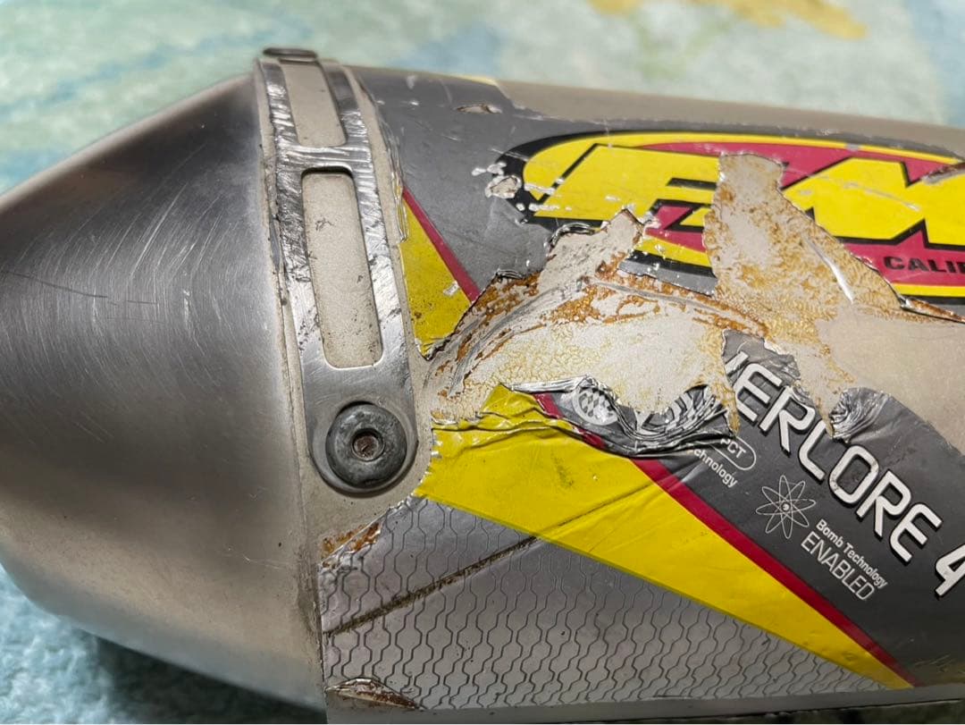 WR250R/X 用 FMF パワーコア4 マフラー