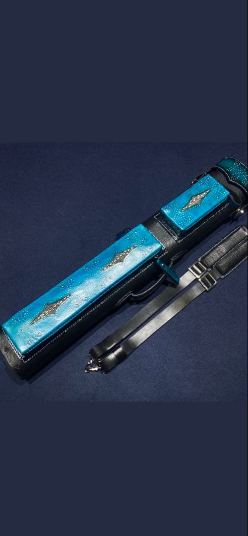 Volturi本革ビリヤードキューケース 4x8