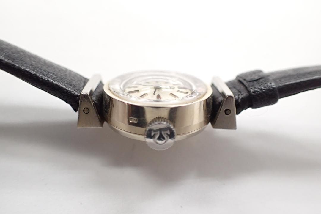 OMEGA オメガ カットガラス 手巻き 腕時計