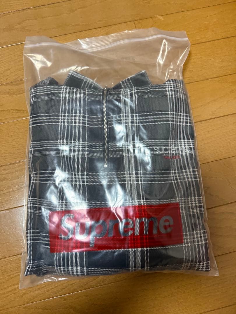 Supreme Plaid Zip Polo 新品未使用 NY直購入