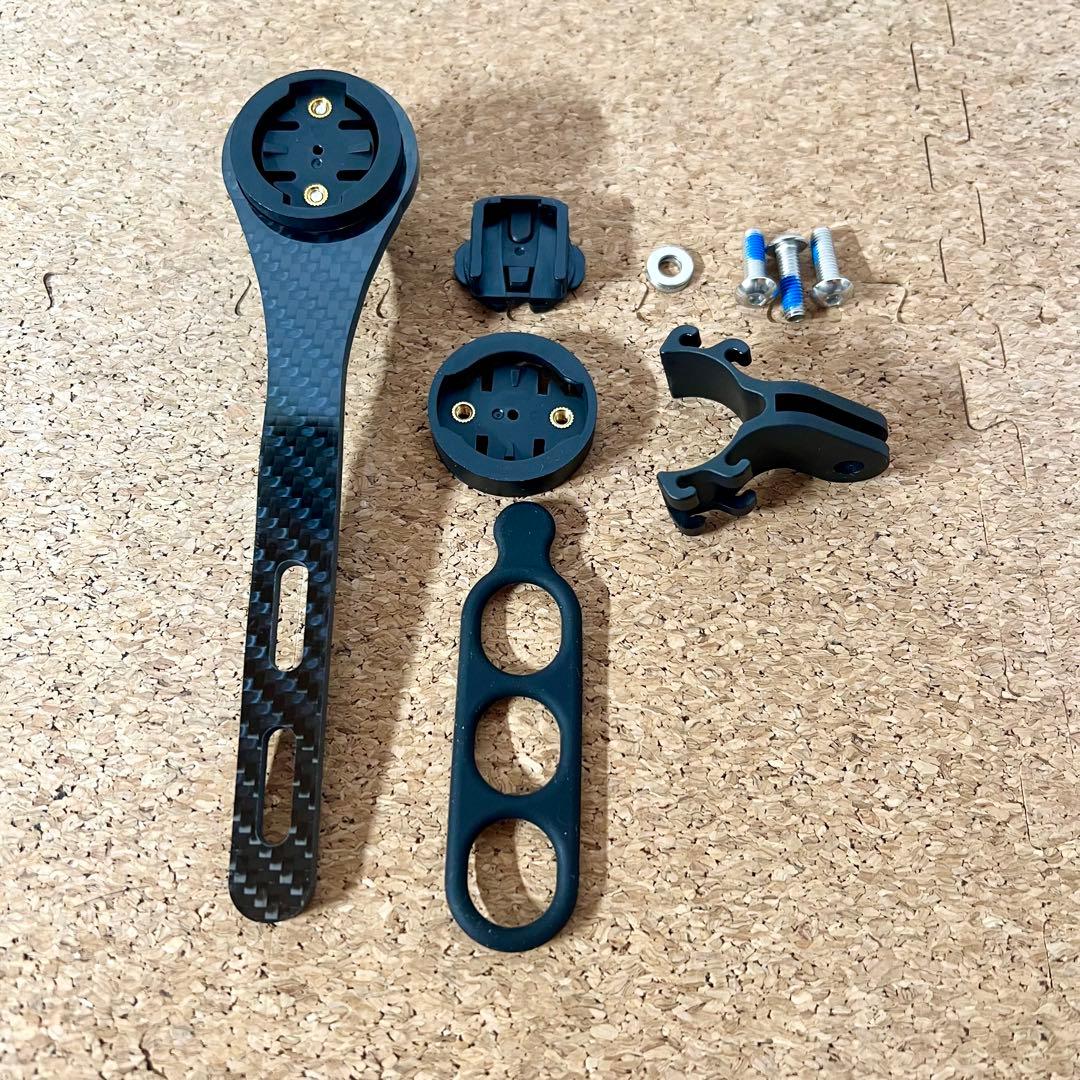 ロードバイク　一体型　カーボン　エアロ　ドロップハンドル　400-100mm