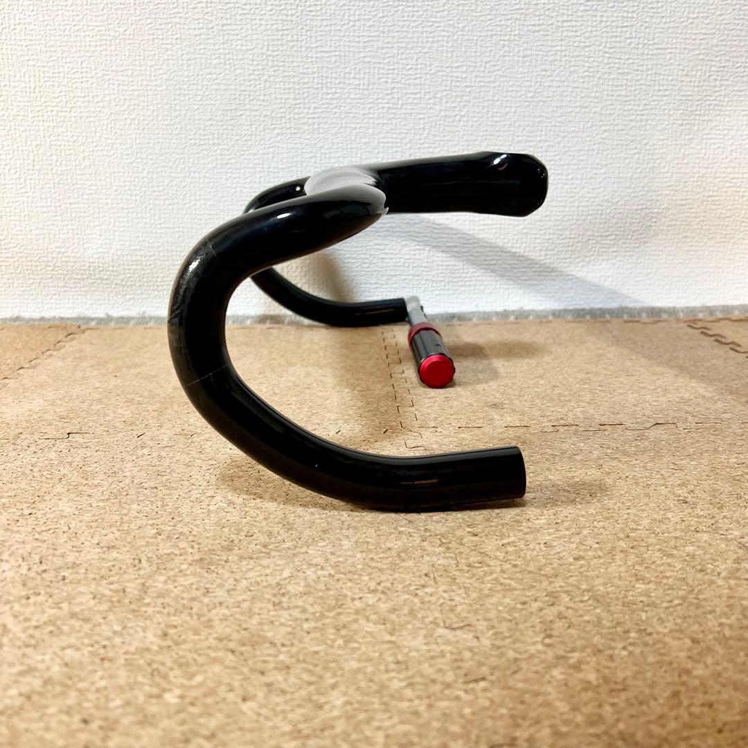 ロードバイク　一体型　カーボン　エアロ　ドロップハンドル　400-100mm