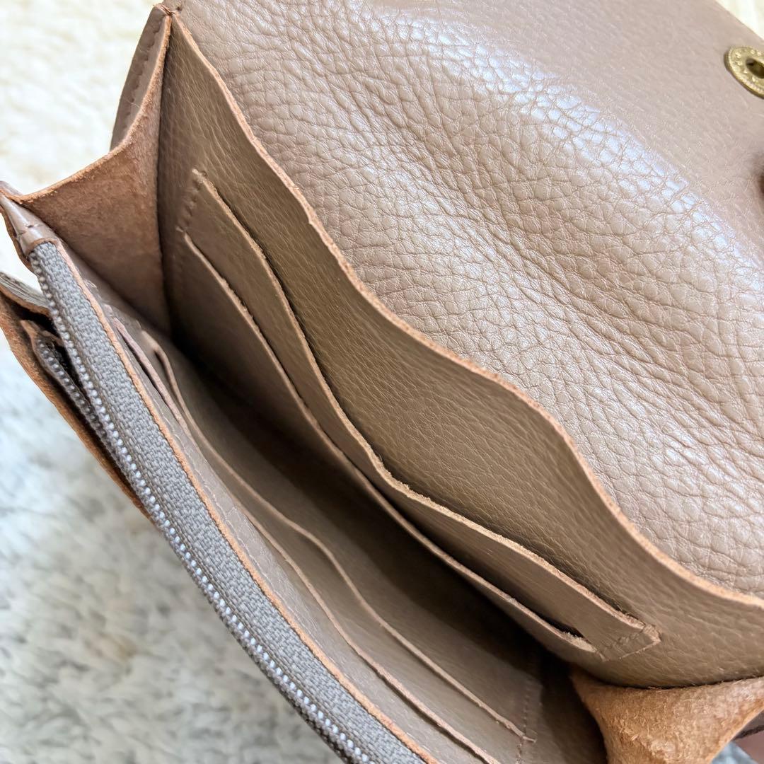 イルビゾンテ　二つ折り財布　グレー