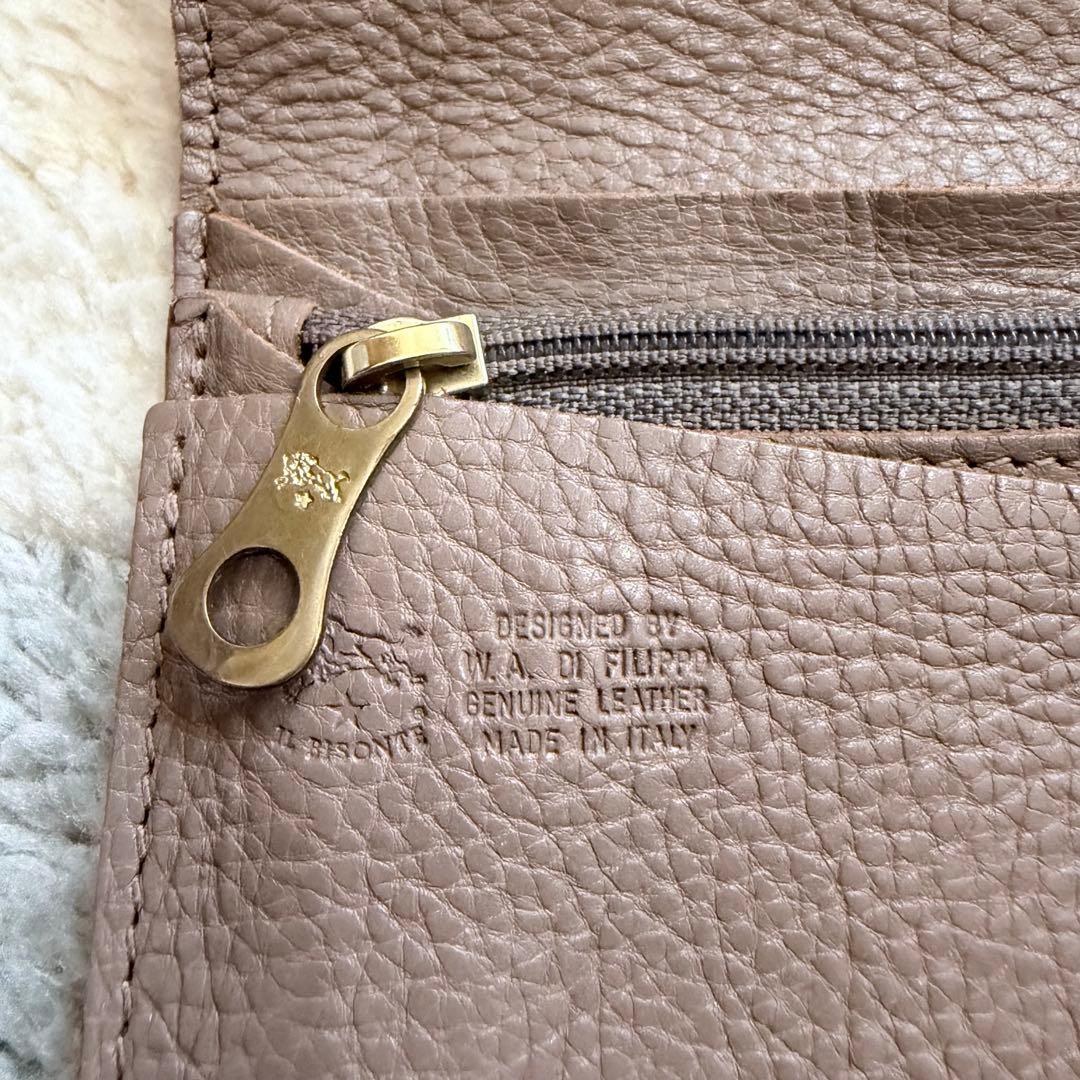 イルビゾンテ　二つ折り財布　グレー