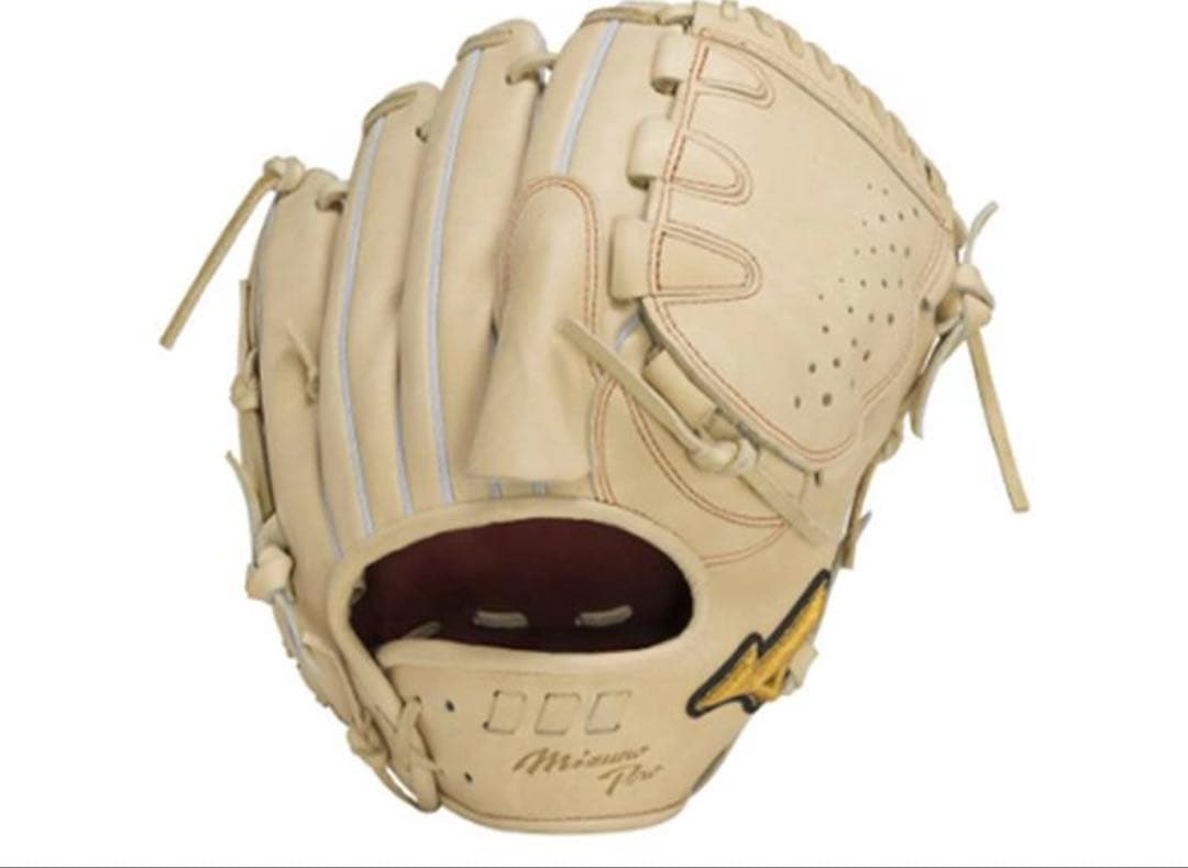 新品　ミズノプロ　硬式　投手用　グローブ　ブロンド　高校野球　大学野球　一般