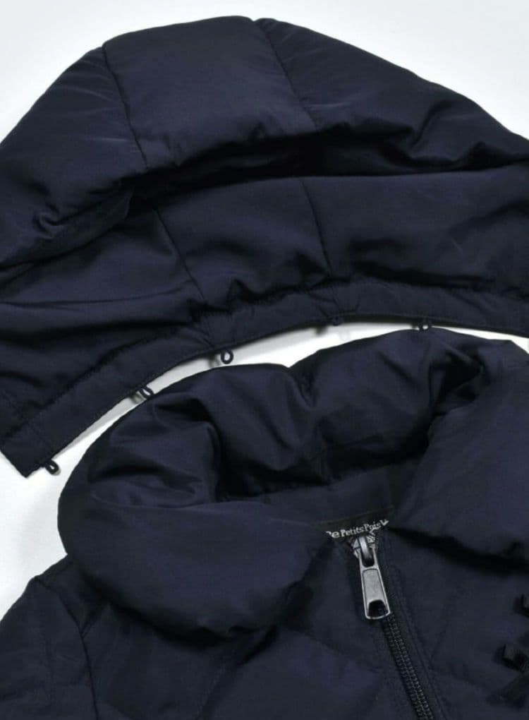 ★新品★BEBE キルティングダウンコート　140　ネイビー