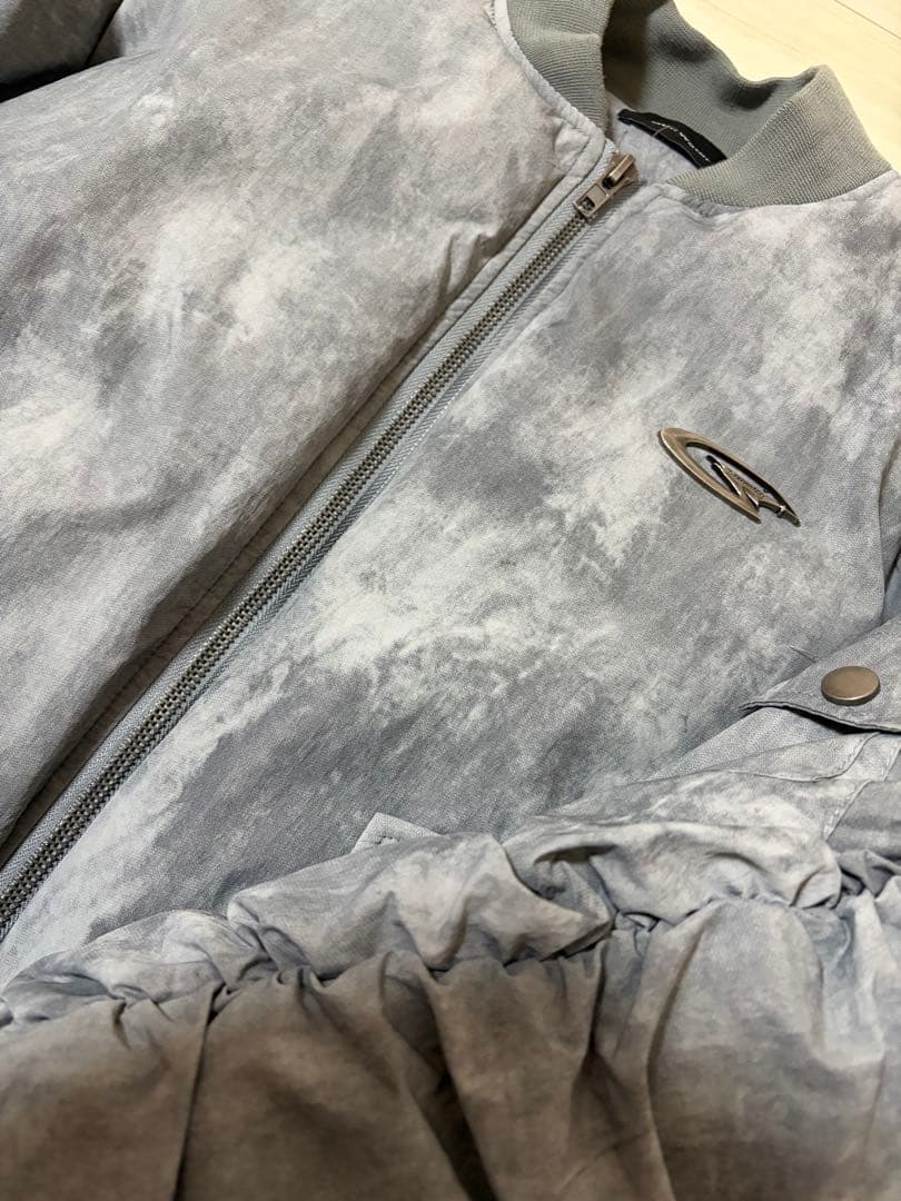 diesel風、テック、サイバー系アウター.MA1